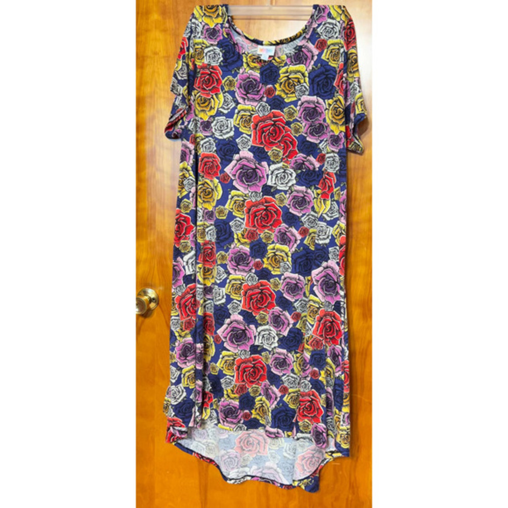 Lularoe Soft Knit T-Shirt Shift Dress XL